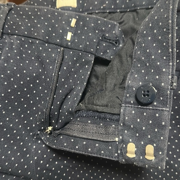 GAP Dark Blue Skinny Ankle Pants with White Dots - Picture 12 of 12